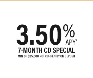 3.50% APY on a 7 month CD