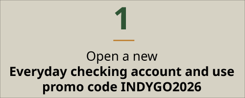 Step 1: Open a checking account