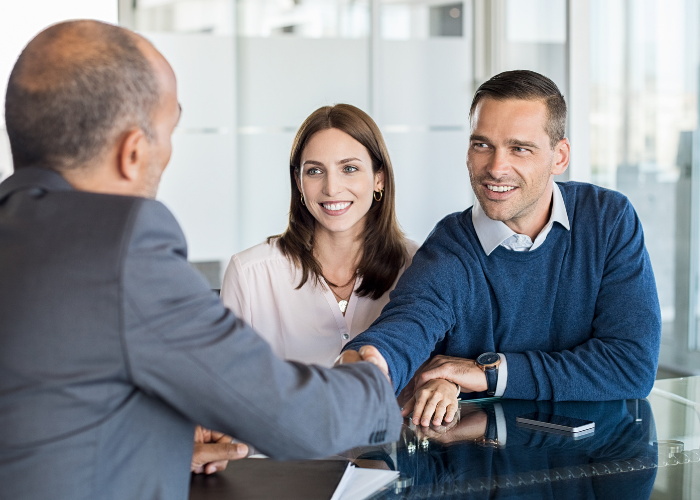 Business Meeting - shaking hands