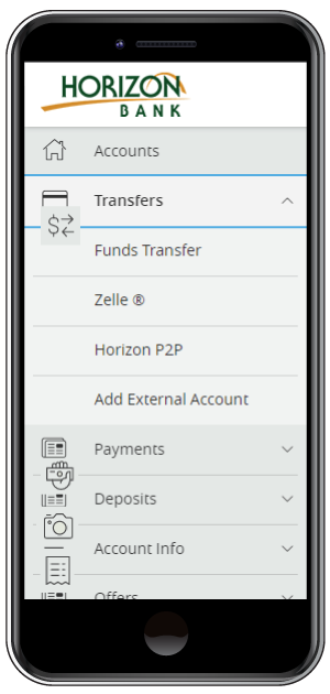 online banking deposit check icon
